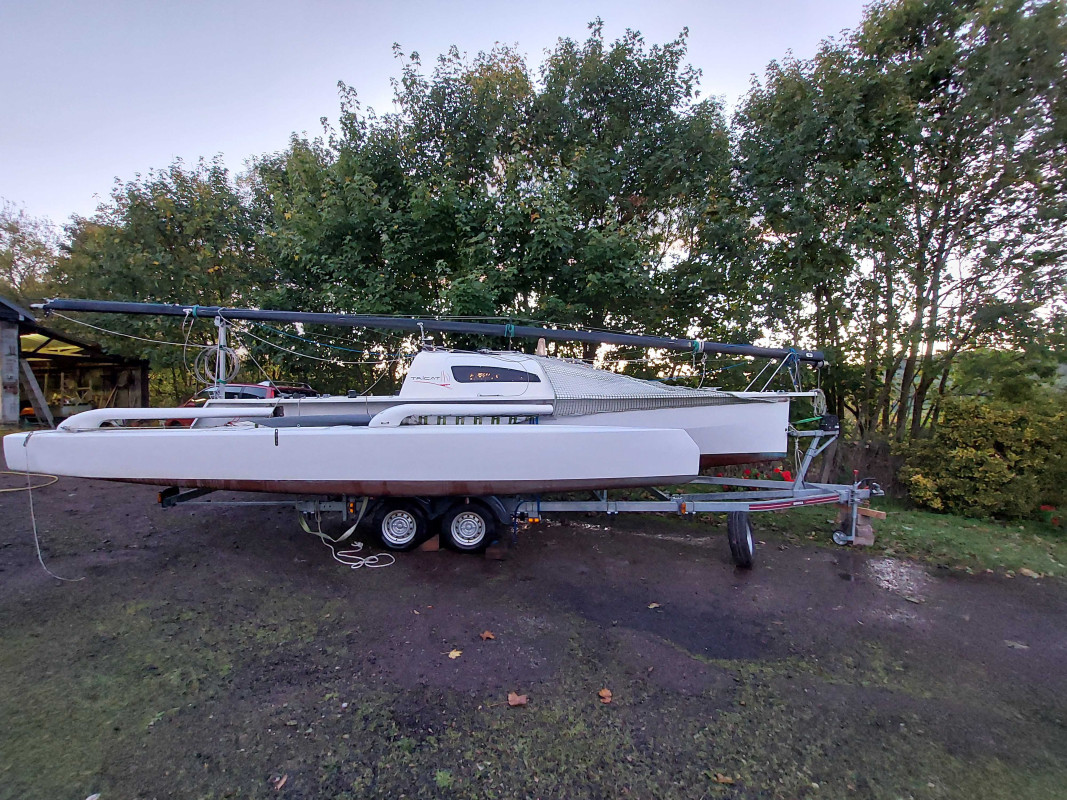 trimaran transportable occasion